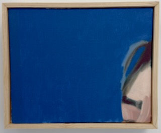 The Blues, oil on canvas £275