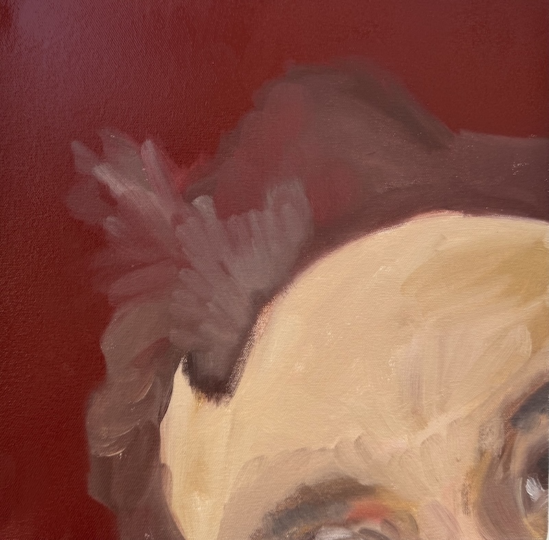 Oblique, oil on canvas
