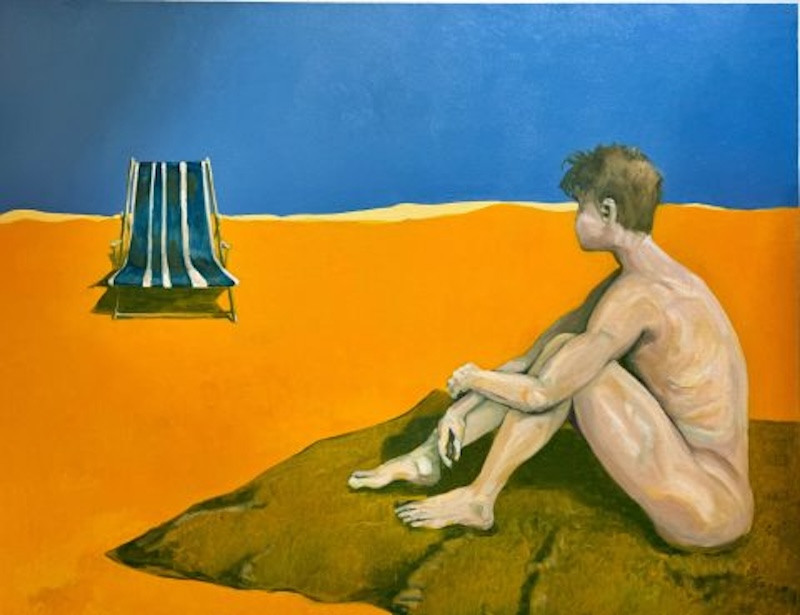 Disclosure, oil on canvas