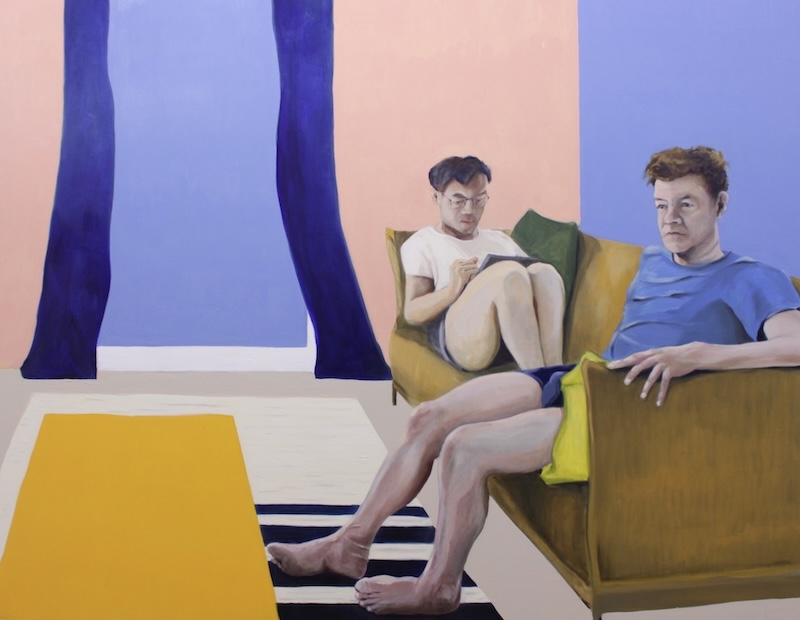 Liminal Comfort, oil on canvas