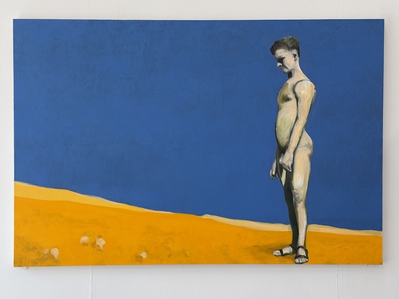 Resilience, oil on canvas by Alan Brash