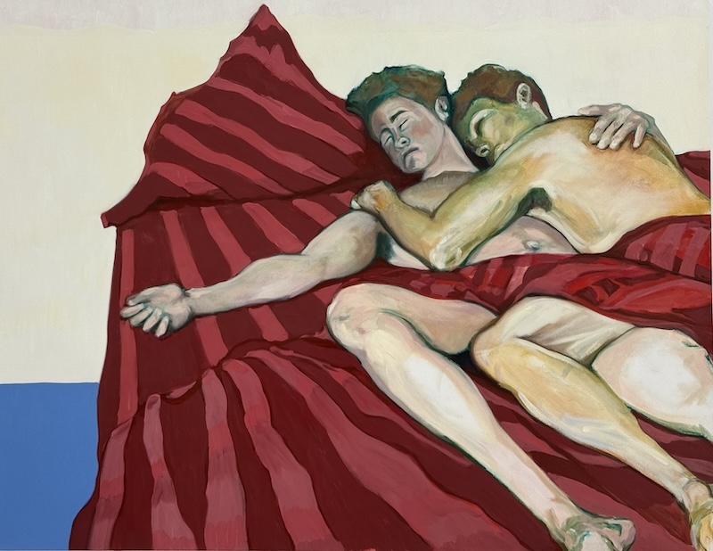 Revelation, oil on canvas by Alan Brash